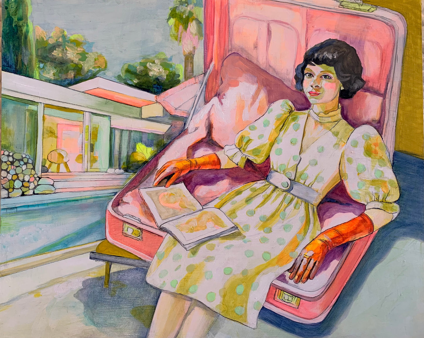 Original Oil Painting - "Arrival”