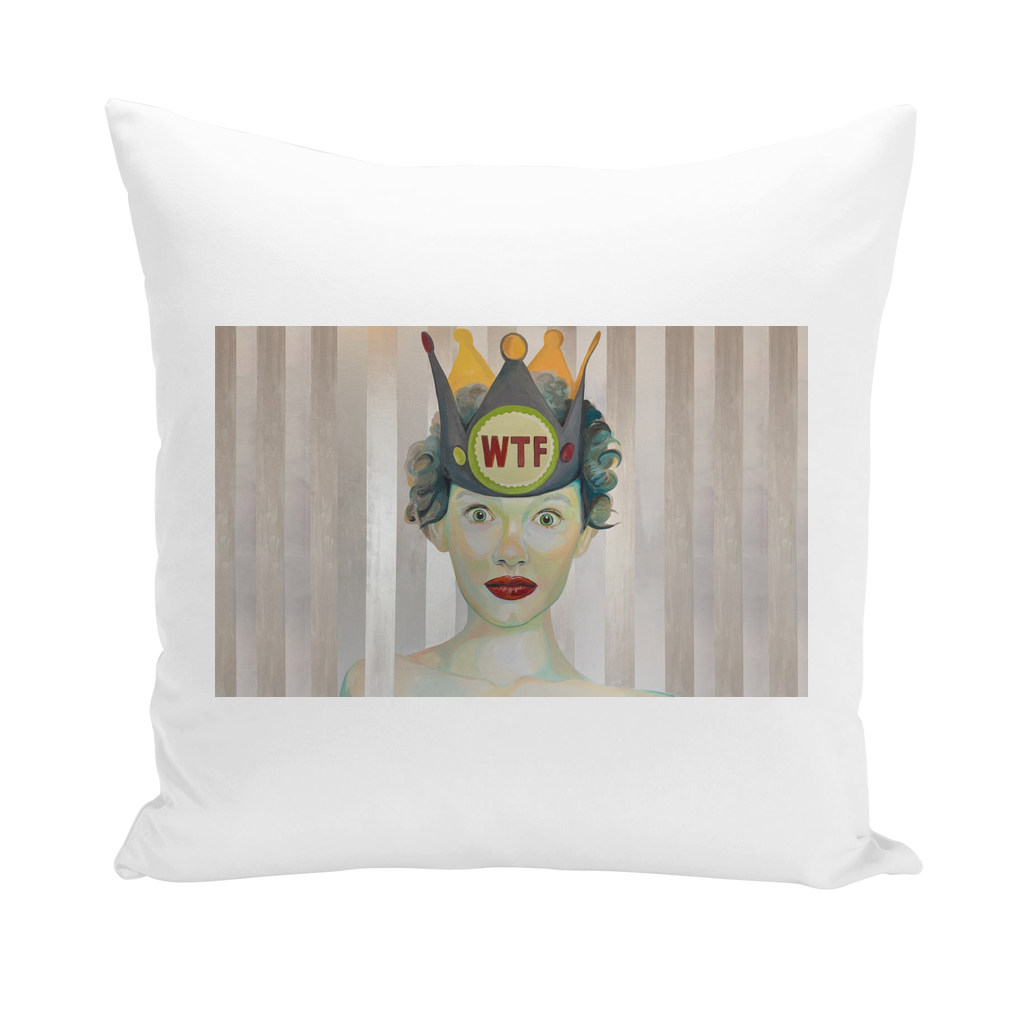 WTF Throw Pillows