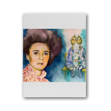 The mirror Premium Stretched Canvas