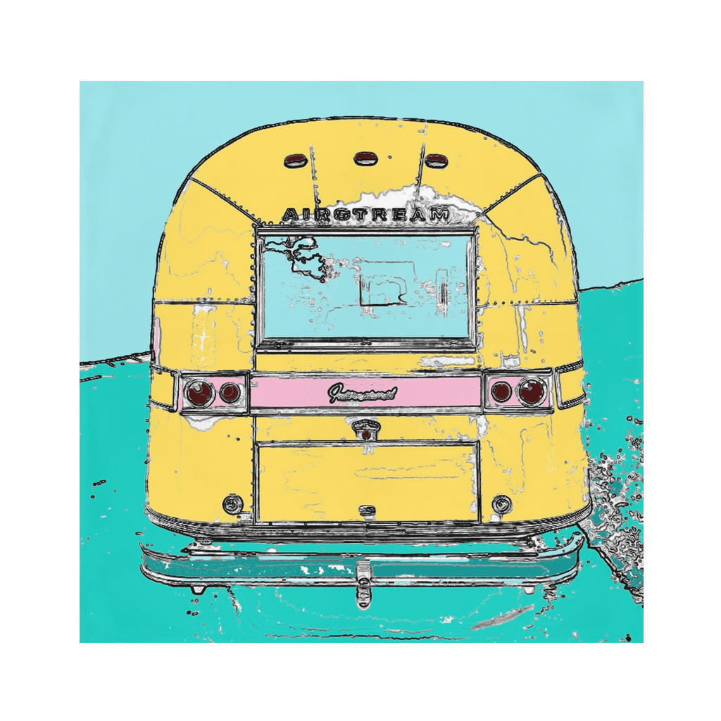 Airstream blue Scarf