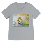 French Franc Classic V-Neck T-Shirt