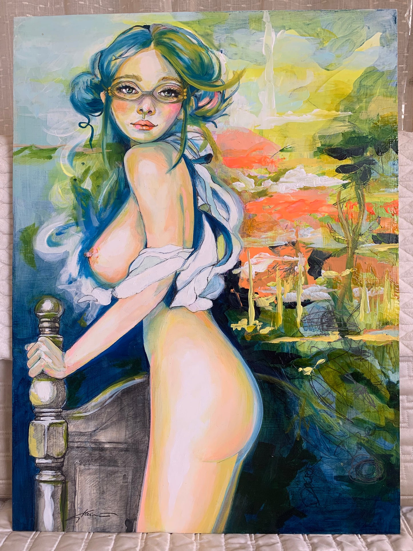 Previous Commissioned oil painting 18X24