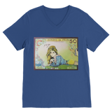 French Franc Classic V-Neck T-Shirt
