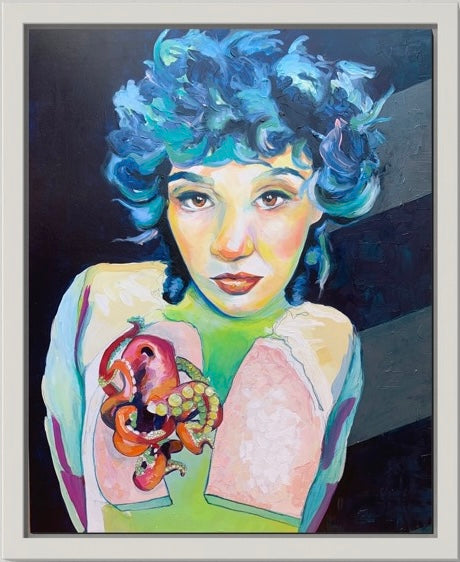 Original Oil Painting - "Protector of the Spirited”