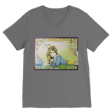 French Franc Classic V-Neck T-Shirt