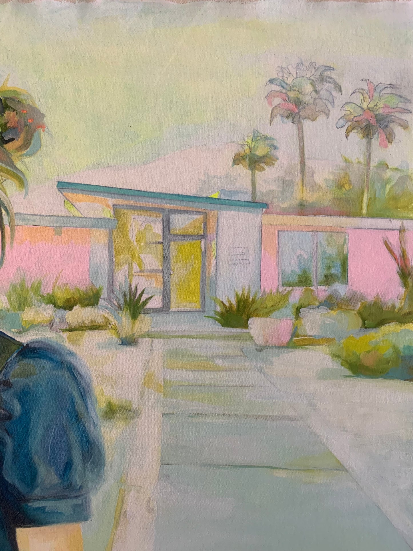 Original Oil Painting - “Her Smile Outlived the Sun”