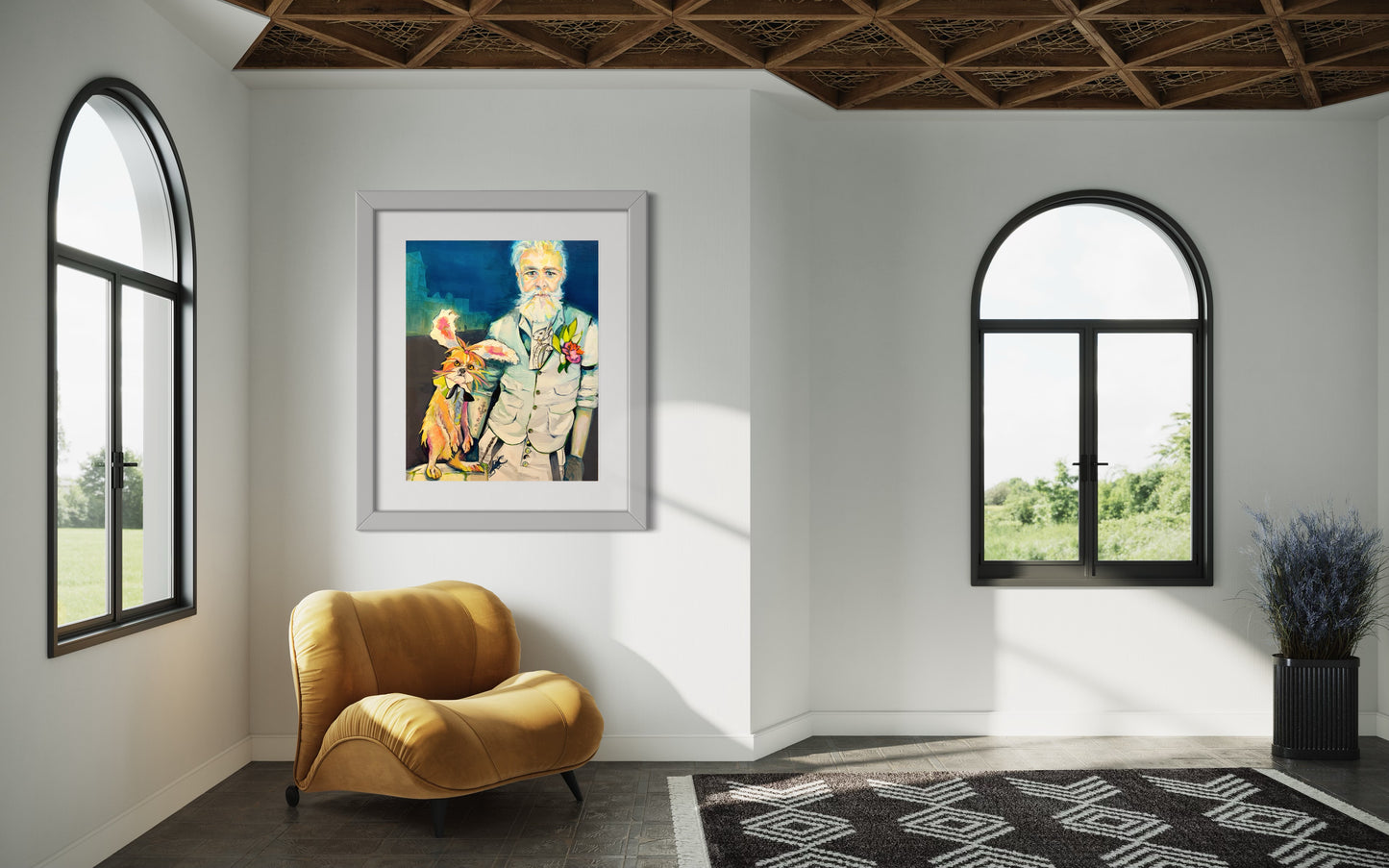 Original Oil Painting - "Traveling Companions"