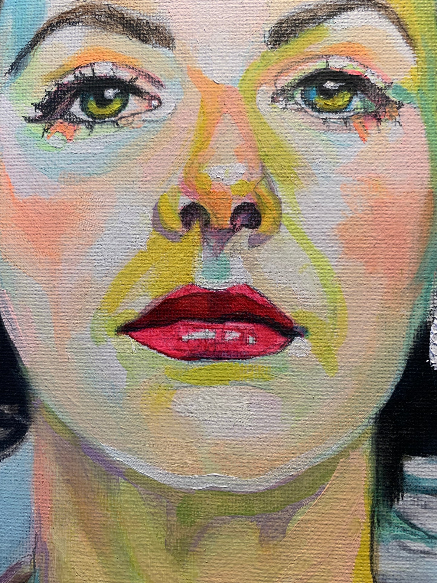 Original Oil Painting - “I Didn’t Tell Anyone Yet’