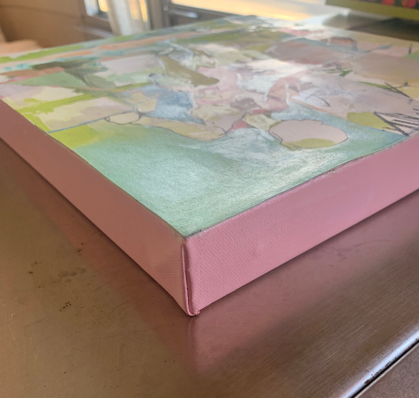 Watercolor / Acrylic Painting - “The Rewrite”