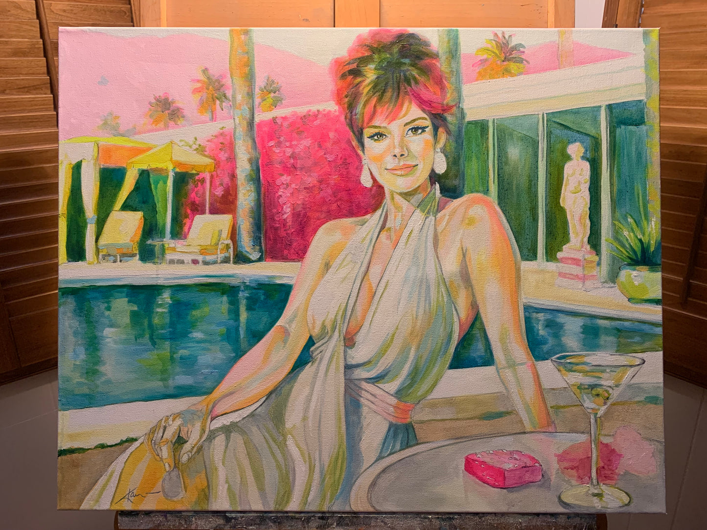 Original Oil Painting - “Champagne Weather’