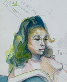 Watercolor Painting - ORIGINAL - ‘AZ Passport’