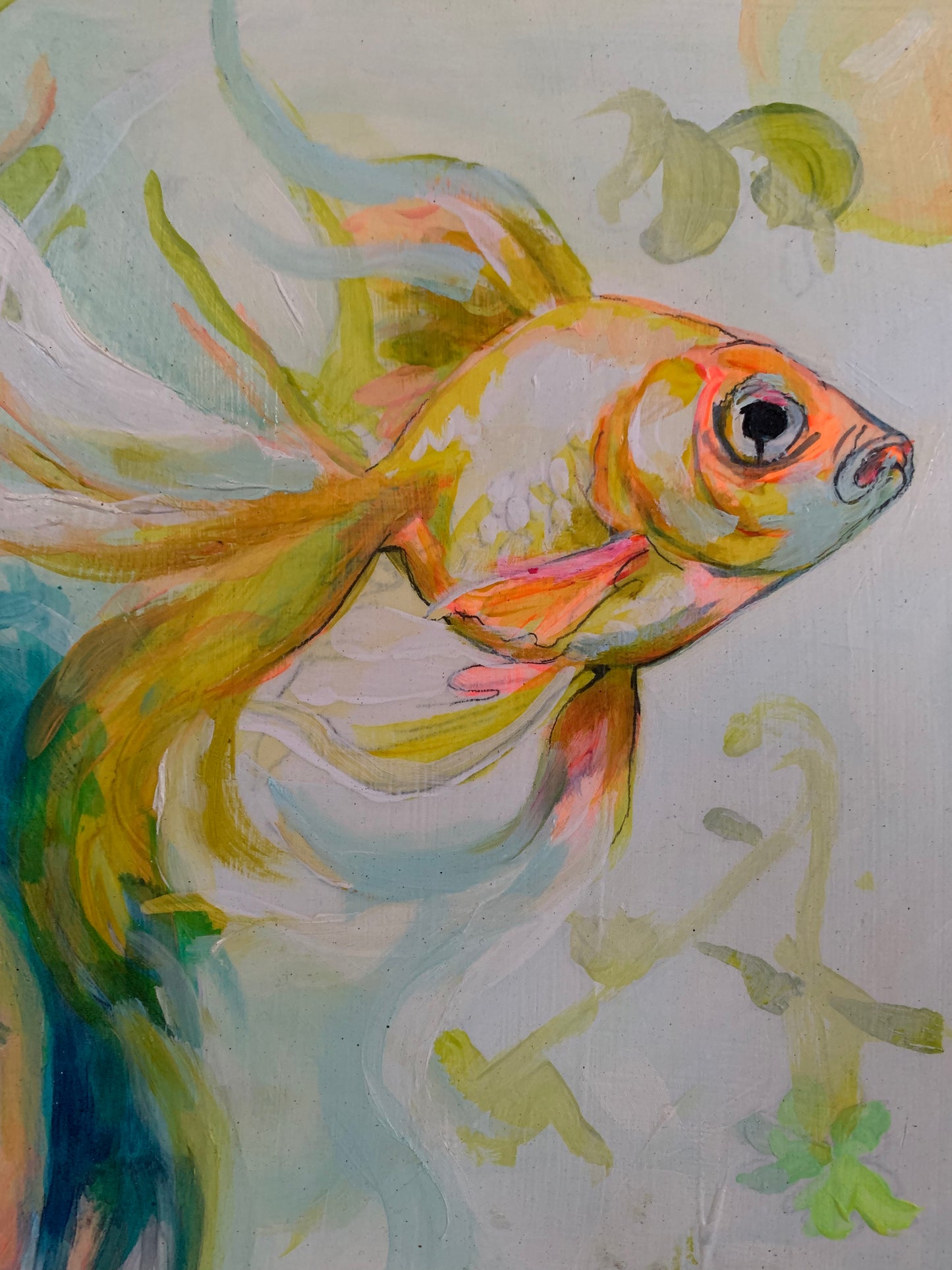 Oil Painting - "Between Stillness and Flow”