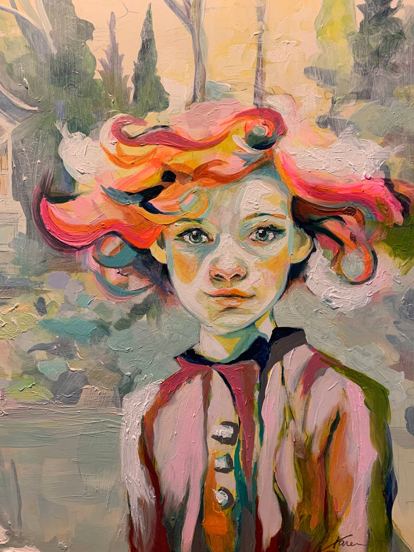 Original Oil Painting - “the mountain is you”