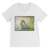 French Franc Classic V-Neck T-Shirt