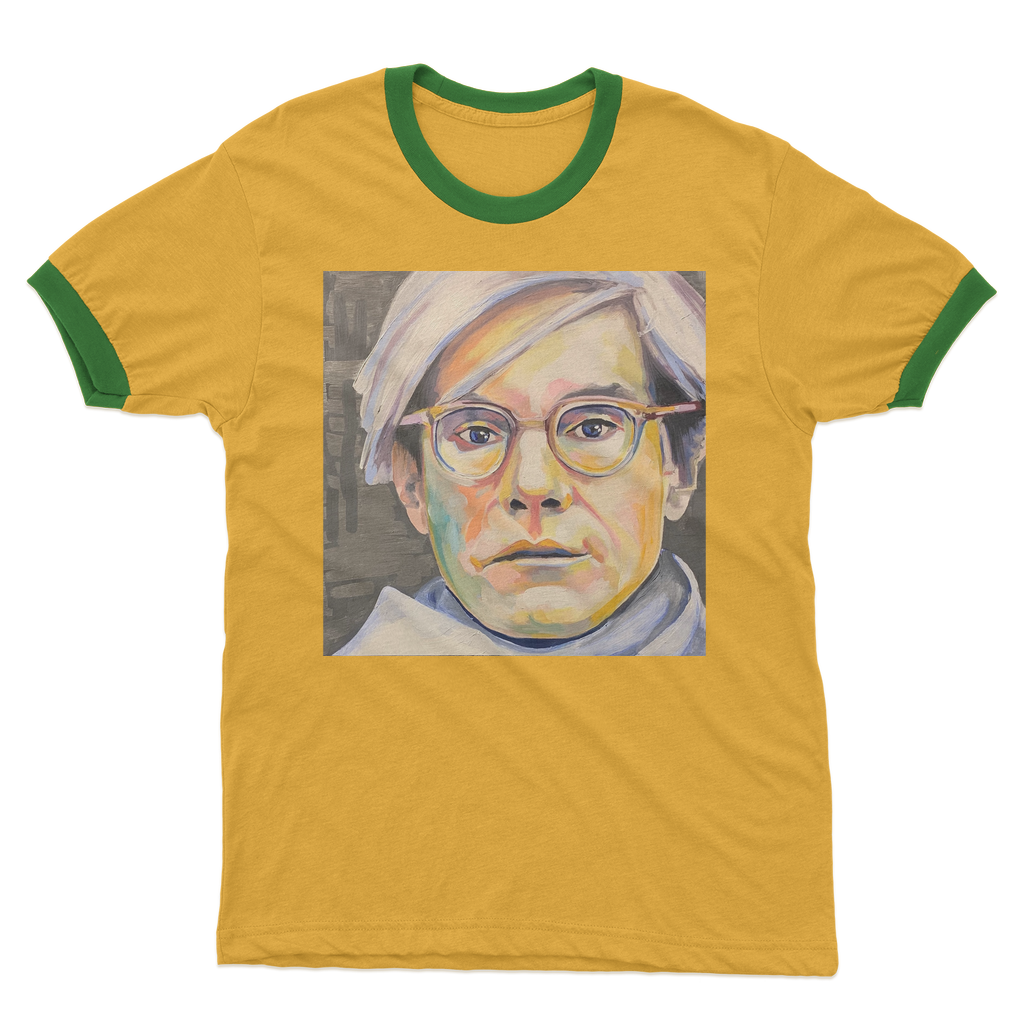 Leaders - Adult Ringer T-Shirt - Karen Ann Jones ~ artist