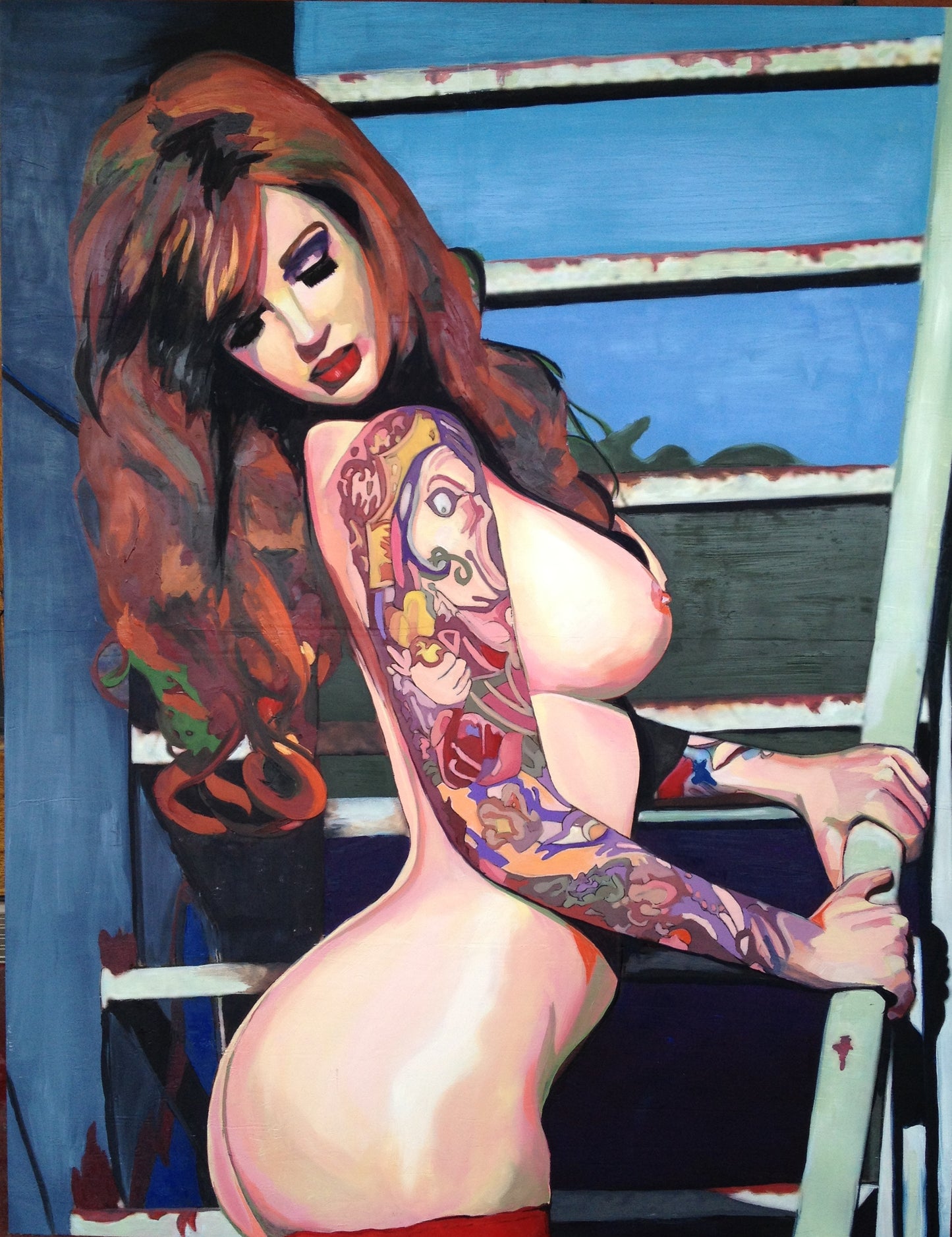 Oil Painting commission - Karen Ann Jones ~ artist