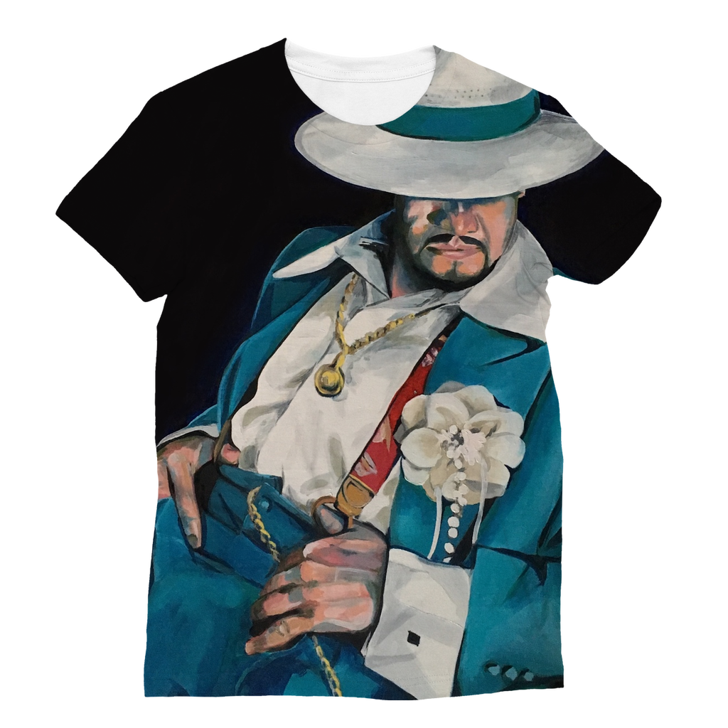Women's Allover T-Shirt - Zoot suit - Karen Ann Jones ~ artist