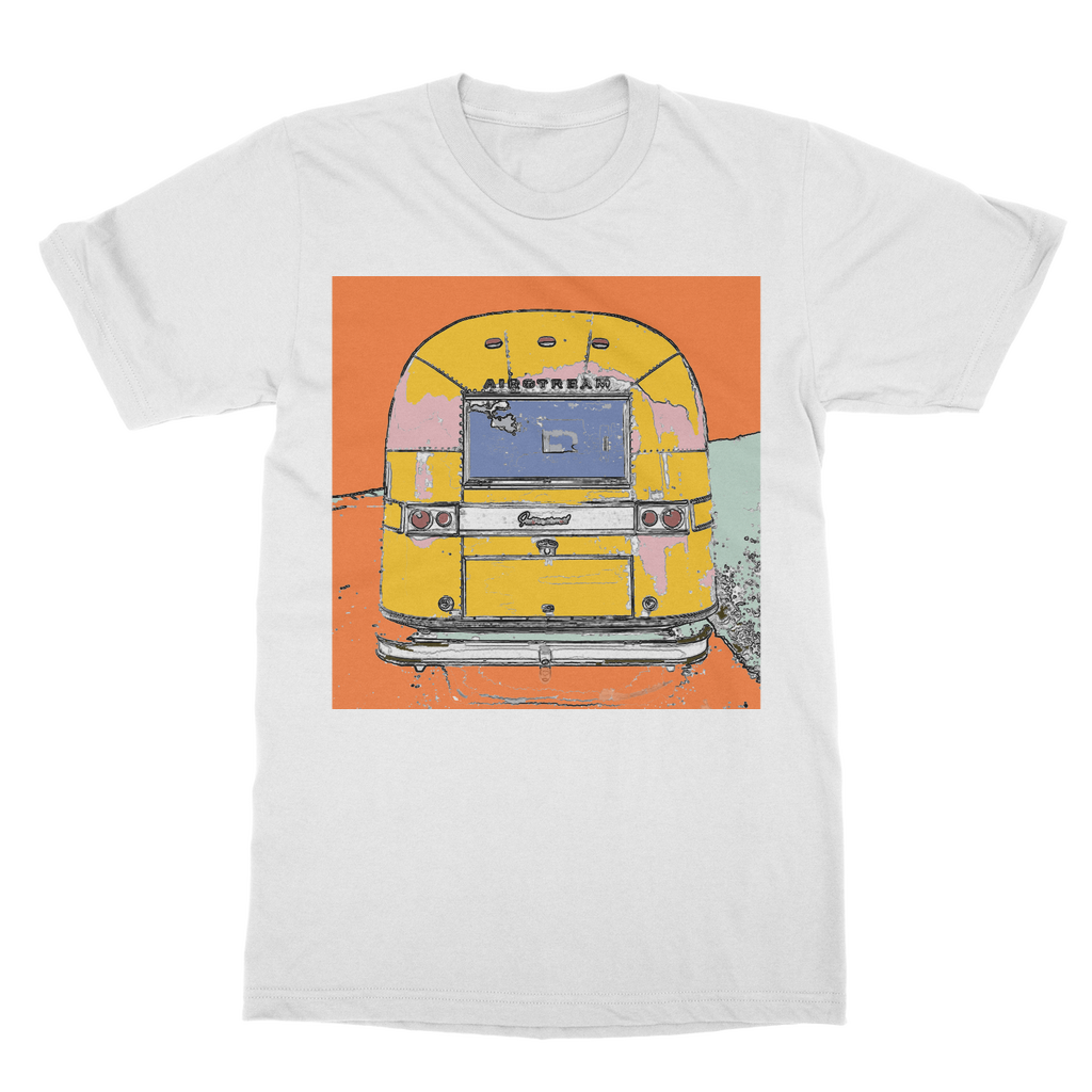 Orange Airstream Classic Adult T-Shirt
