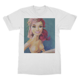 T-Shirt - barbie pink hair