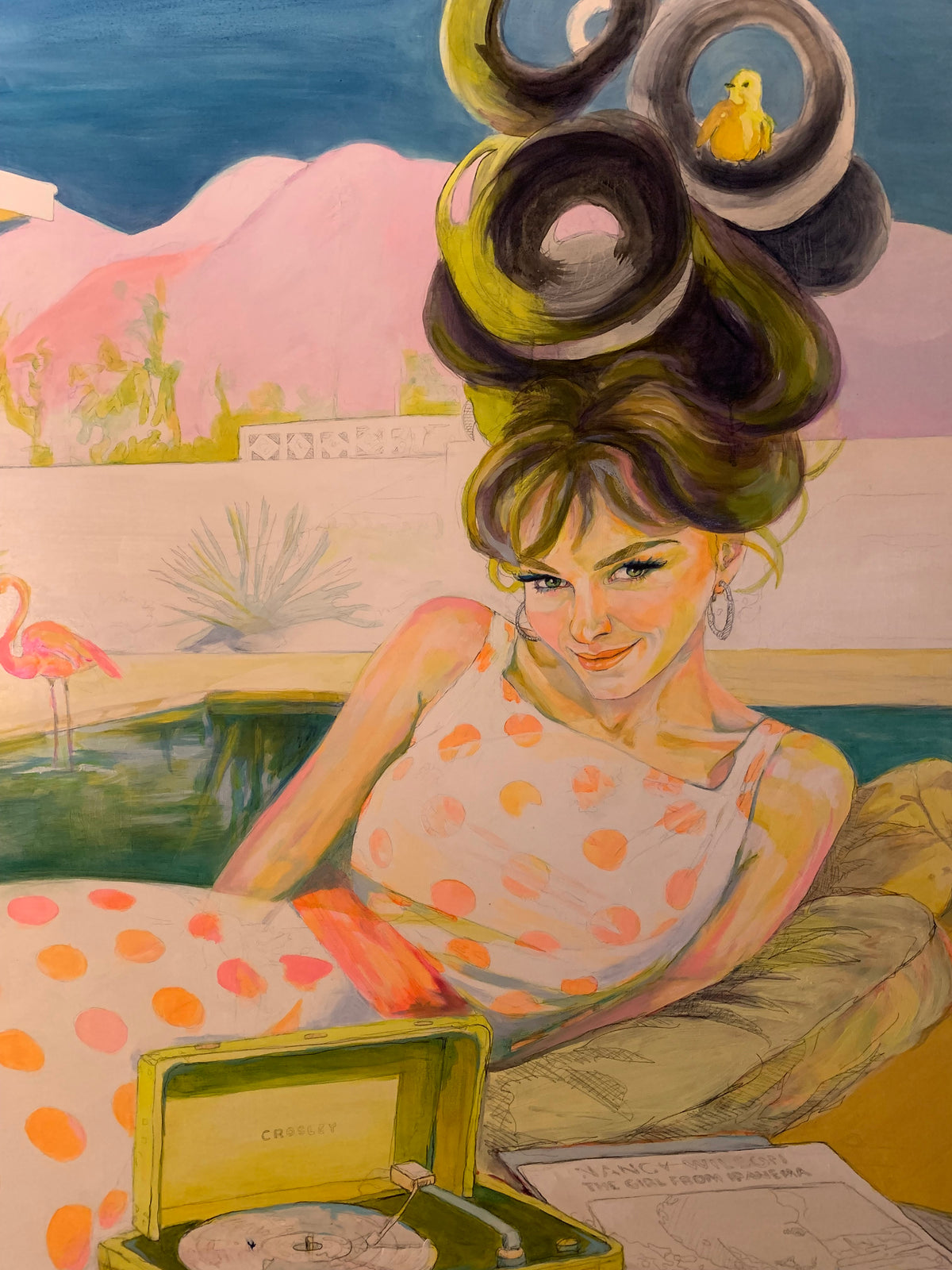 Original Oil Painting - “Up-Do You Want”