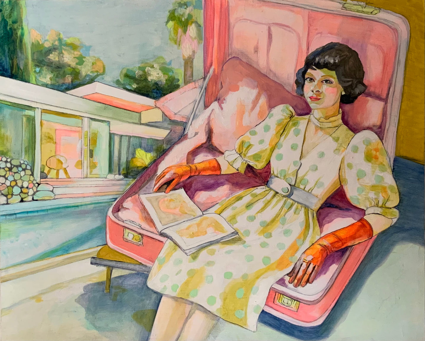 Original Oil Painting - "Arrival”