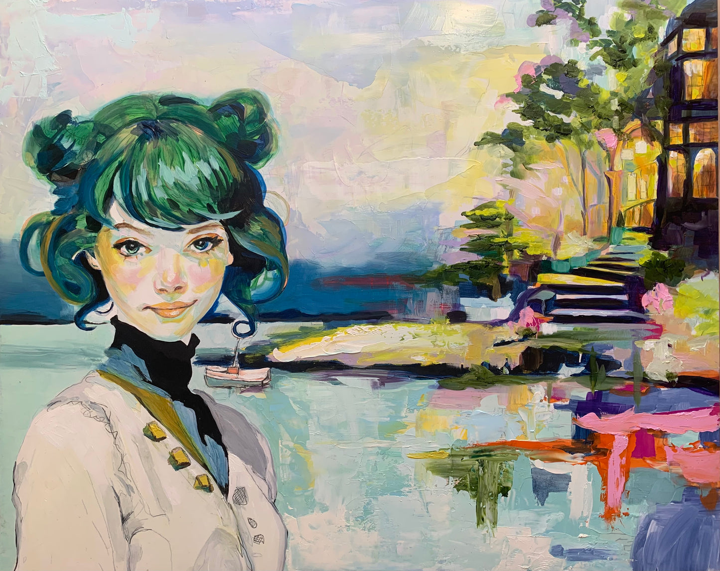 Original Oil Painting - “The Whispering of the Water”