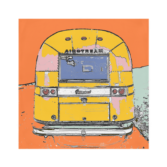 Orange Airstream Scarf