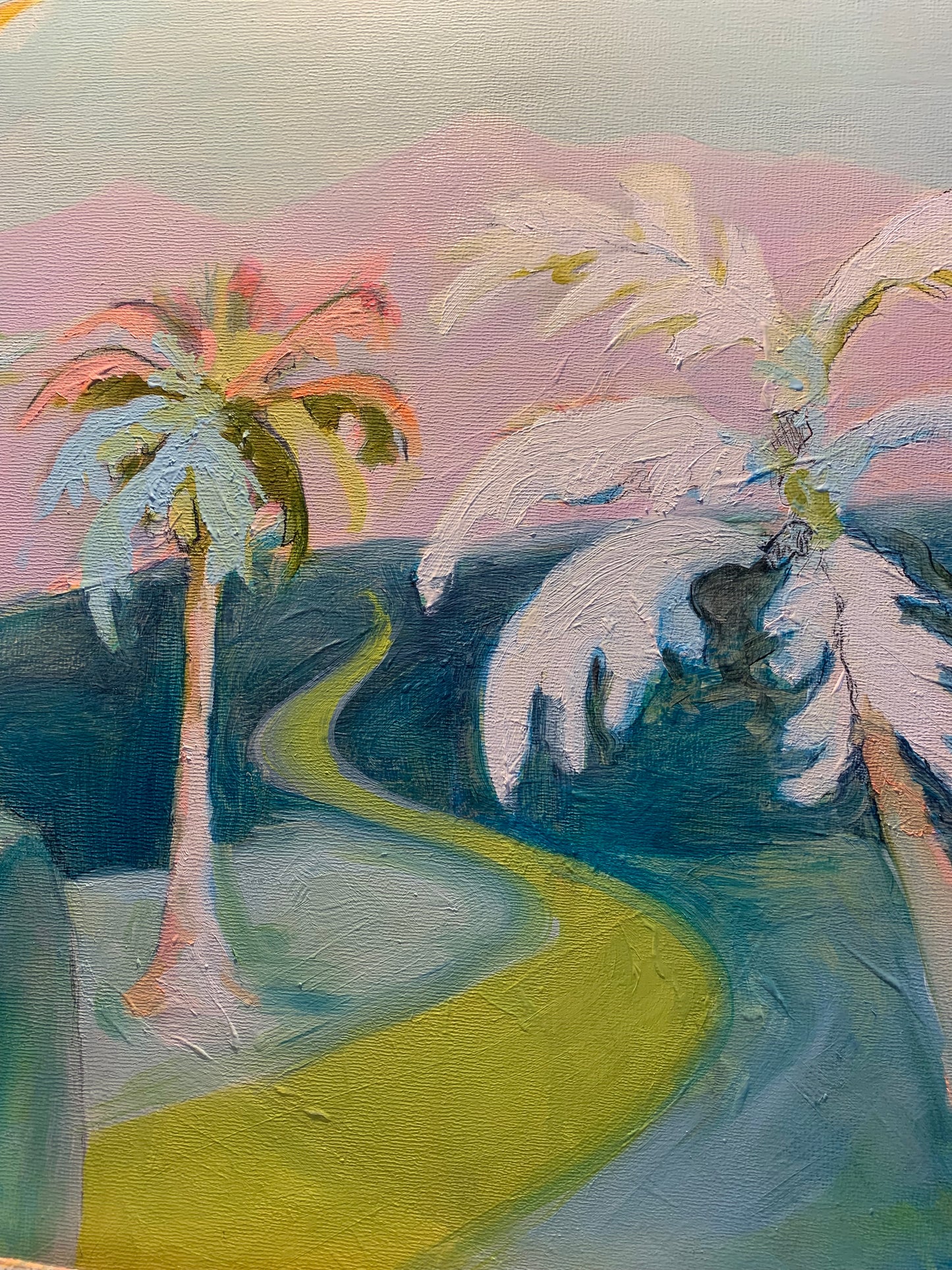 Original Oil Painting - “She Stopped Waiting Here”
