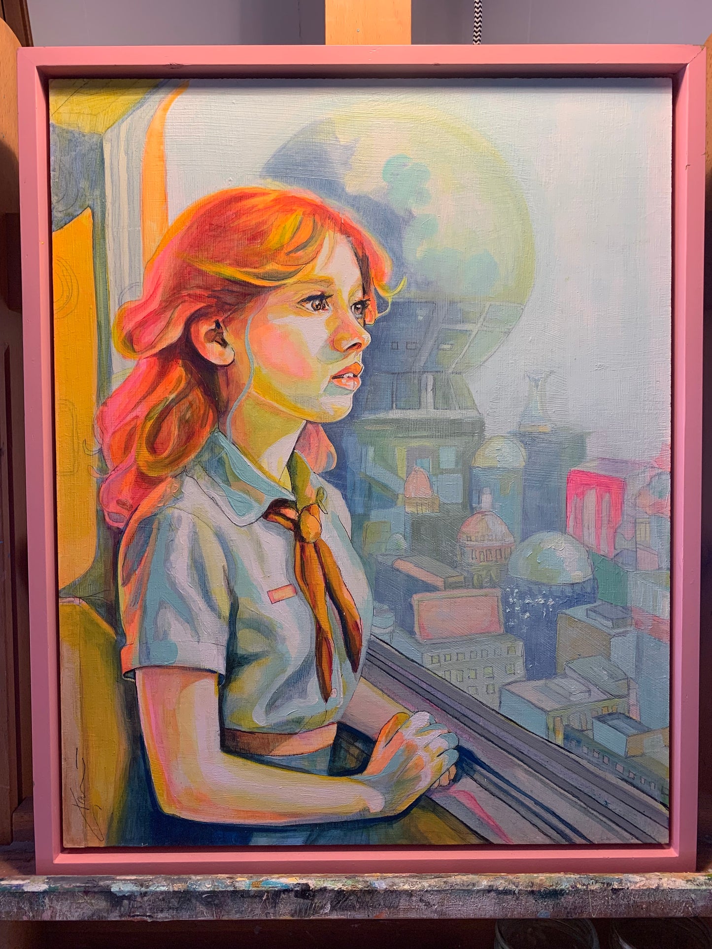 Oil Painting - "Are You The Light”