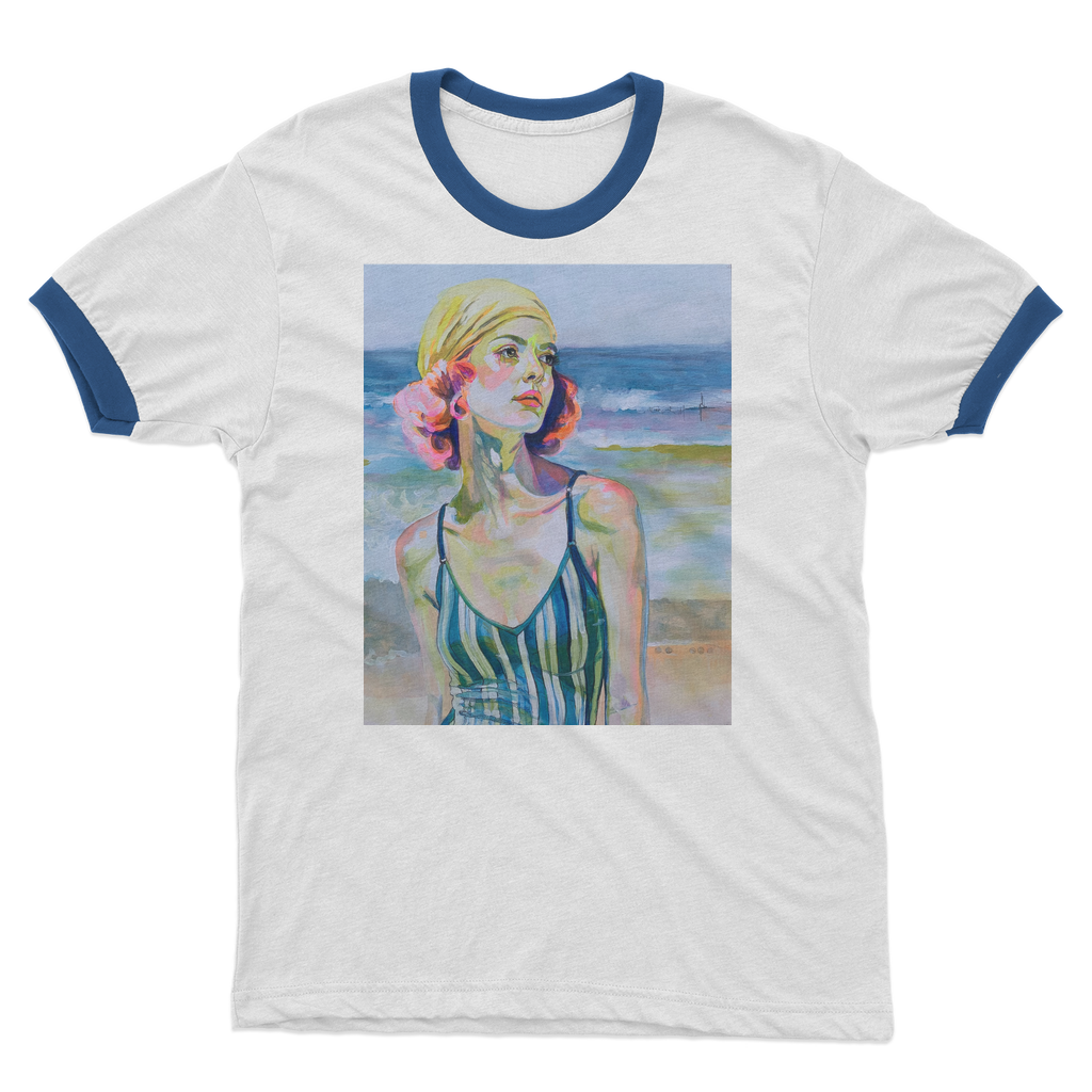 Did the Ocean Change too Adult Ringer T-Shirt