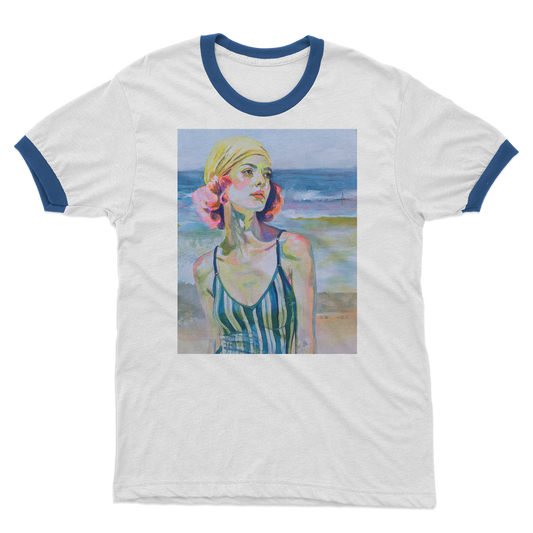 Did the Ocean Change too Adult Ringer T-Shirt
