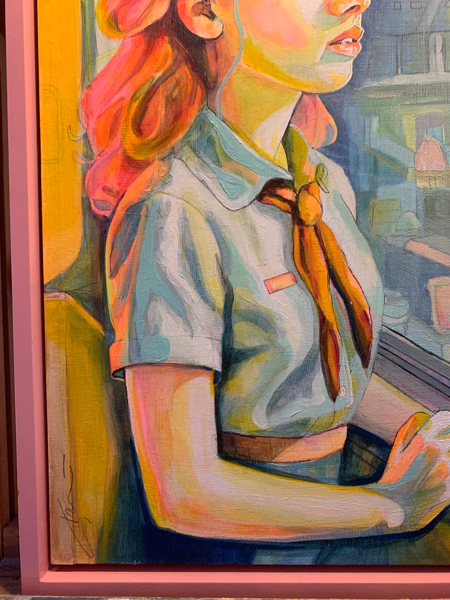 Oil Painting - "Are You The Light”