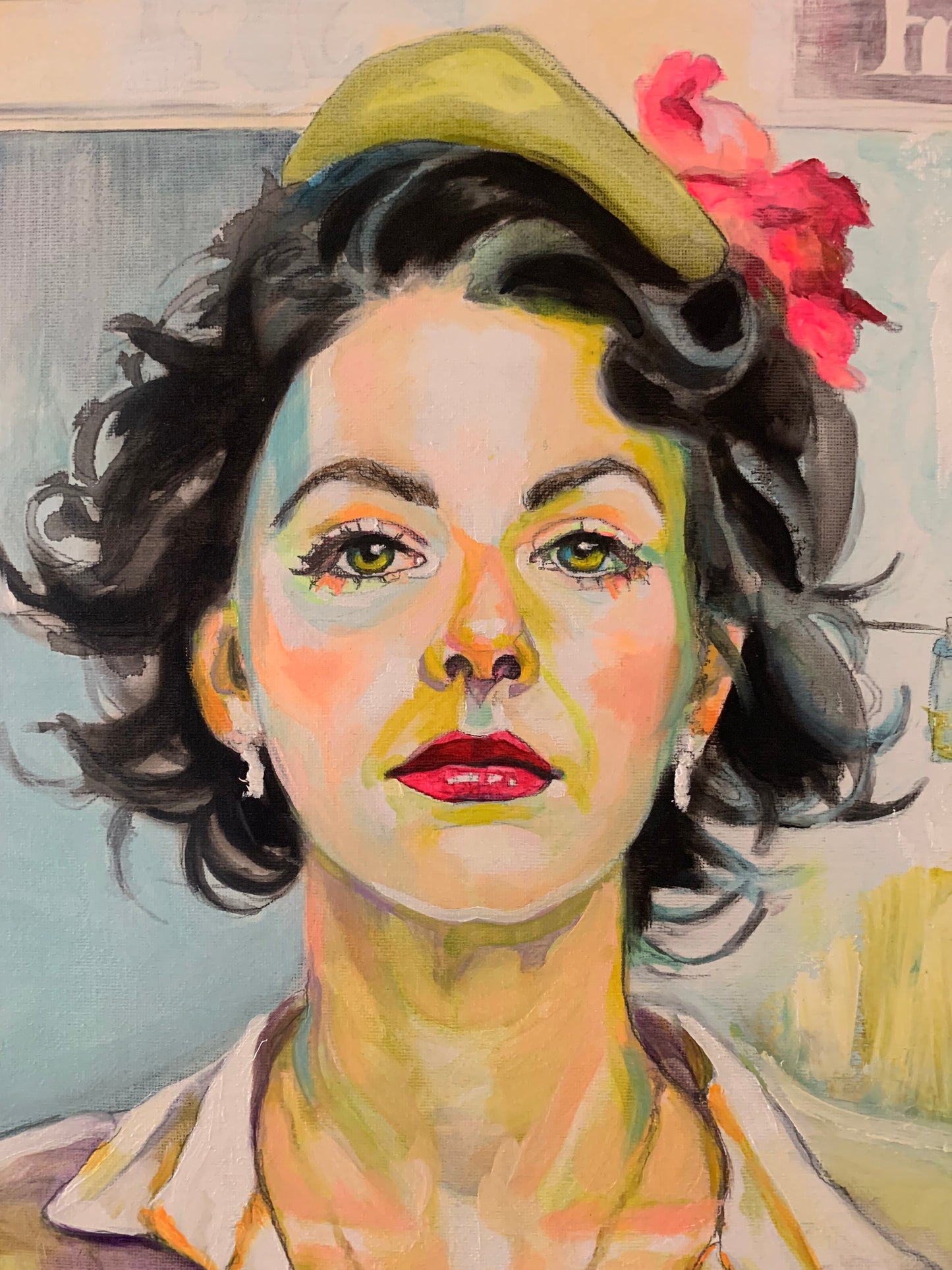 Original Oil Painting - “I Didn’t Tell Anyone Yet’