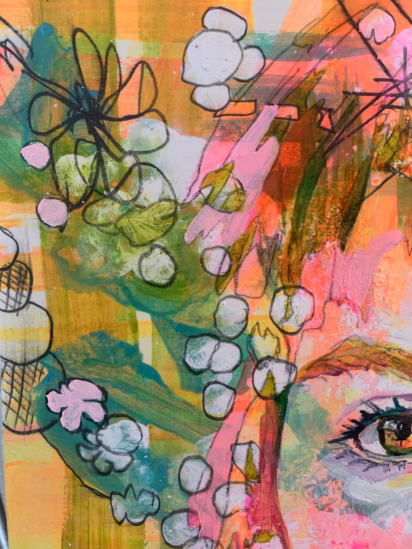 Original Oil painting - ‘What Sees You, Grows You’