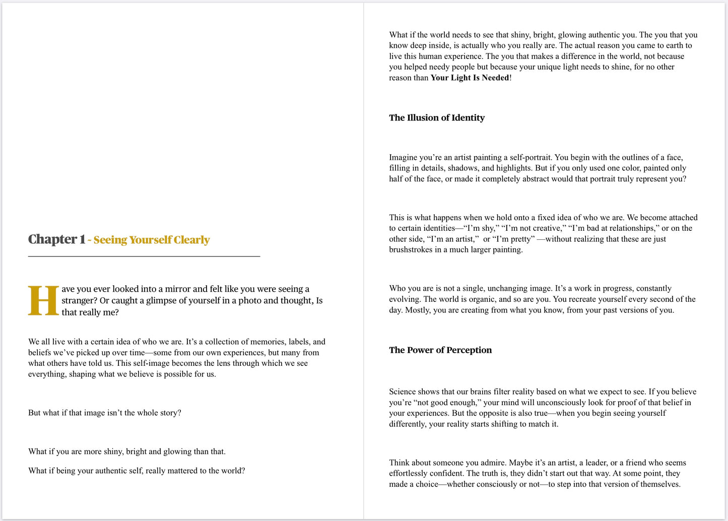 Signed Hardback - Book:  ‘Paint Your Future - A Visual Guide to Becoming Who You’re Meant to Be’