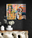 Original Oil Painting - "Peace Destiny Connection”