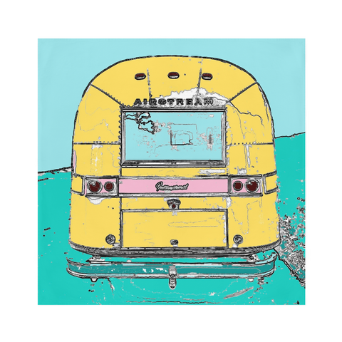Airstream blue Scarf