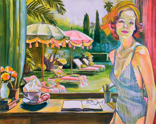 Oil Painting - "Morning Belongs to Me”