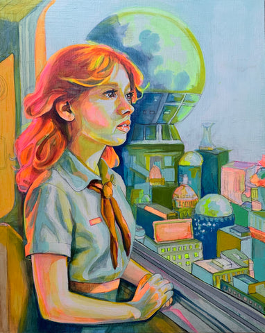 Oil Painting - "Are You The Light”