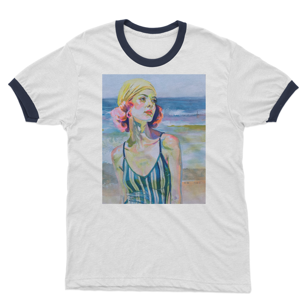 Did the Ocean Change too Adult Ringer T-Shirt