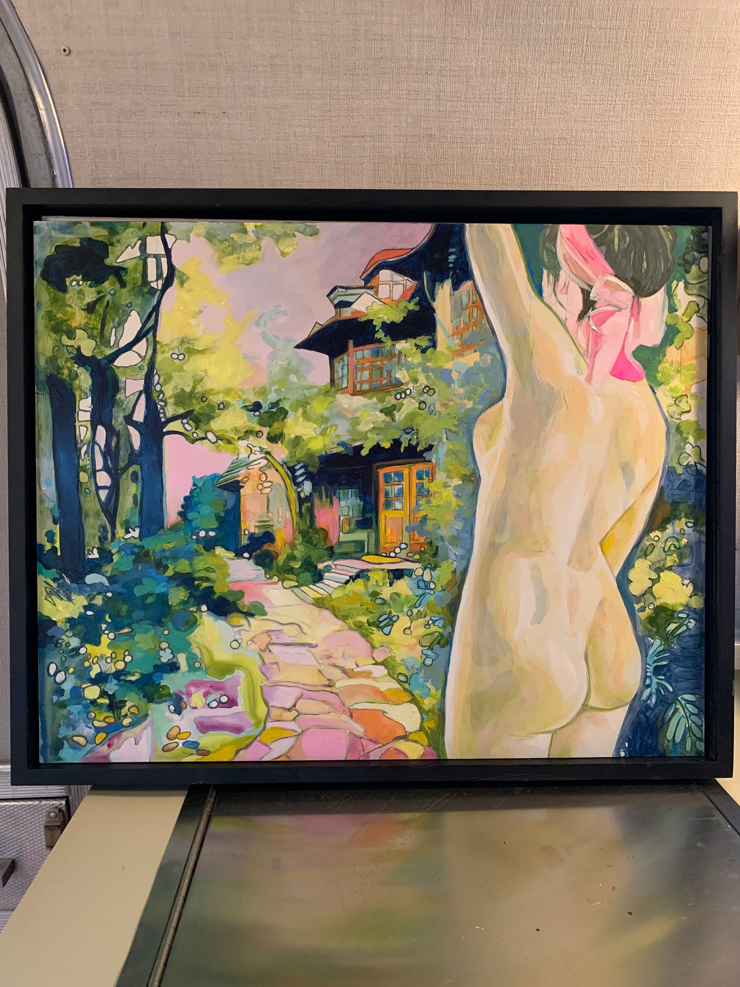 Oil Painting - "Vulnerability Path"