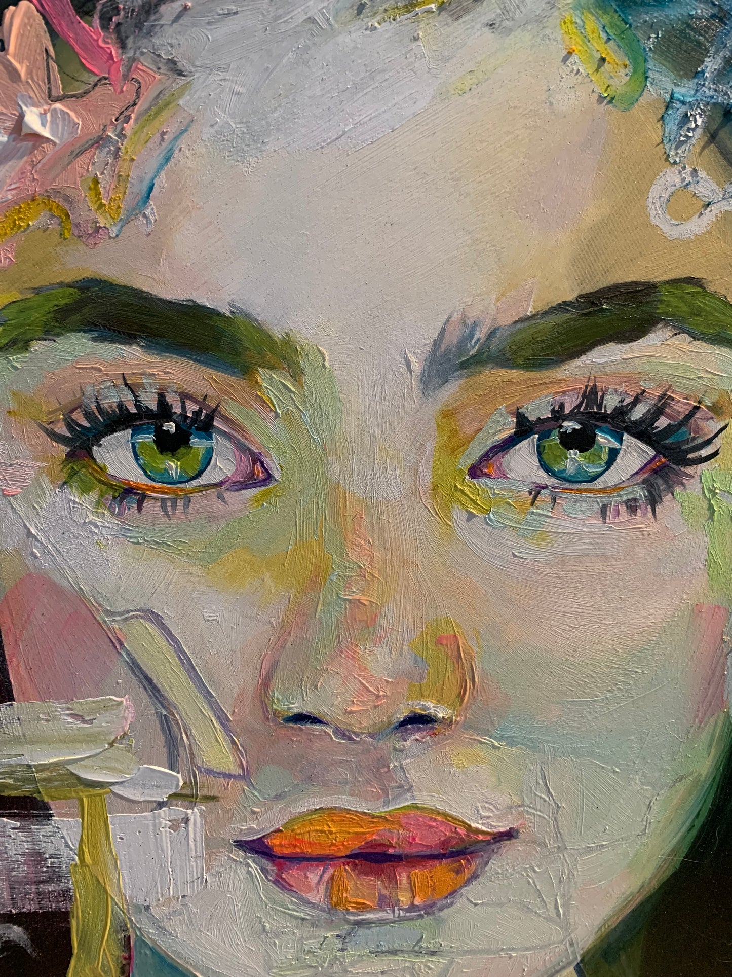 Oil Painting - "Fearless Inertia”