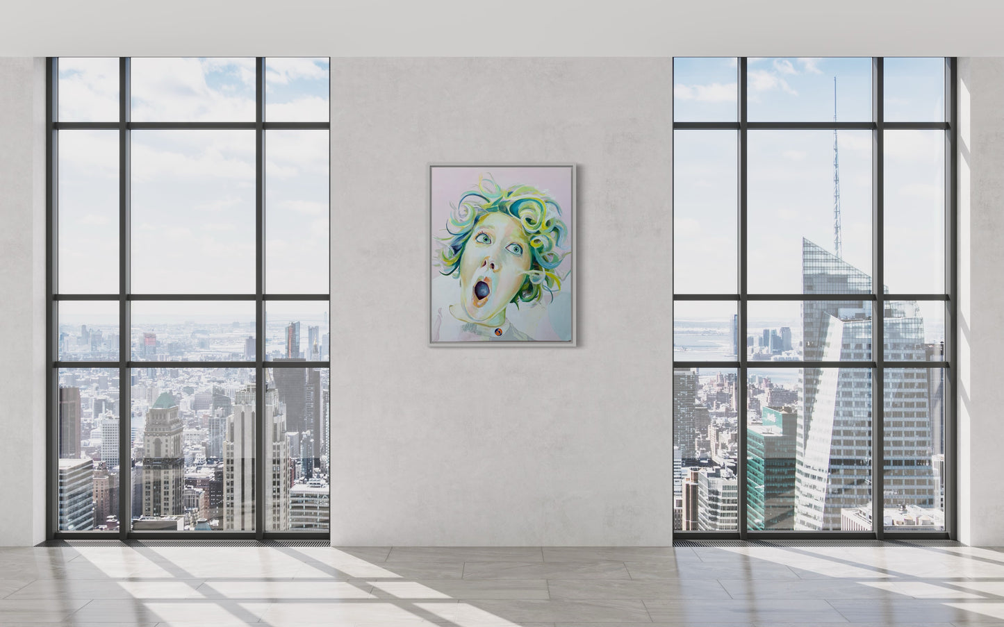 Original Oil Painting - “What?”