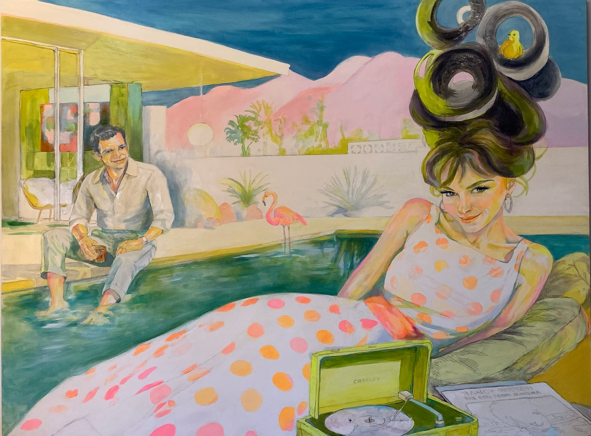 Original Oil Painting - “Up-Do You Want”