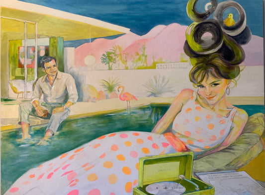 Original Oil Painting - “Up-Do You Want”