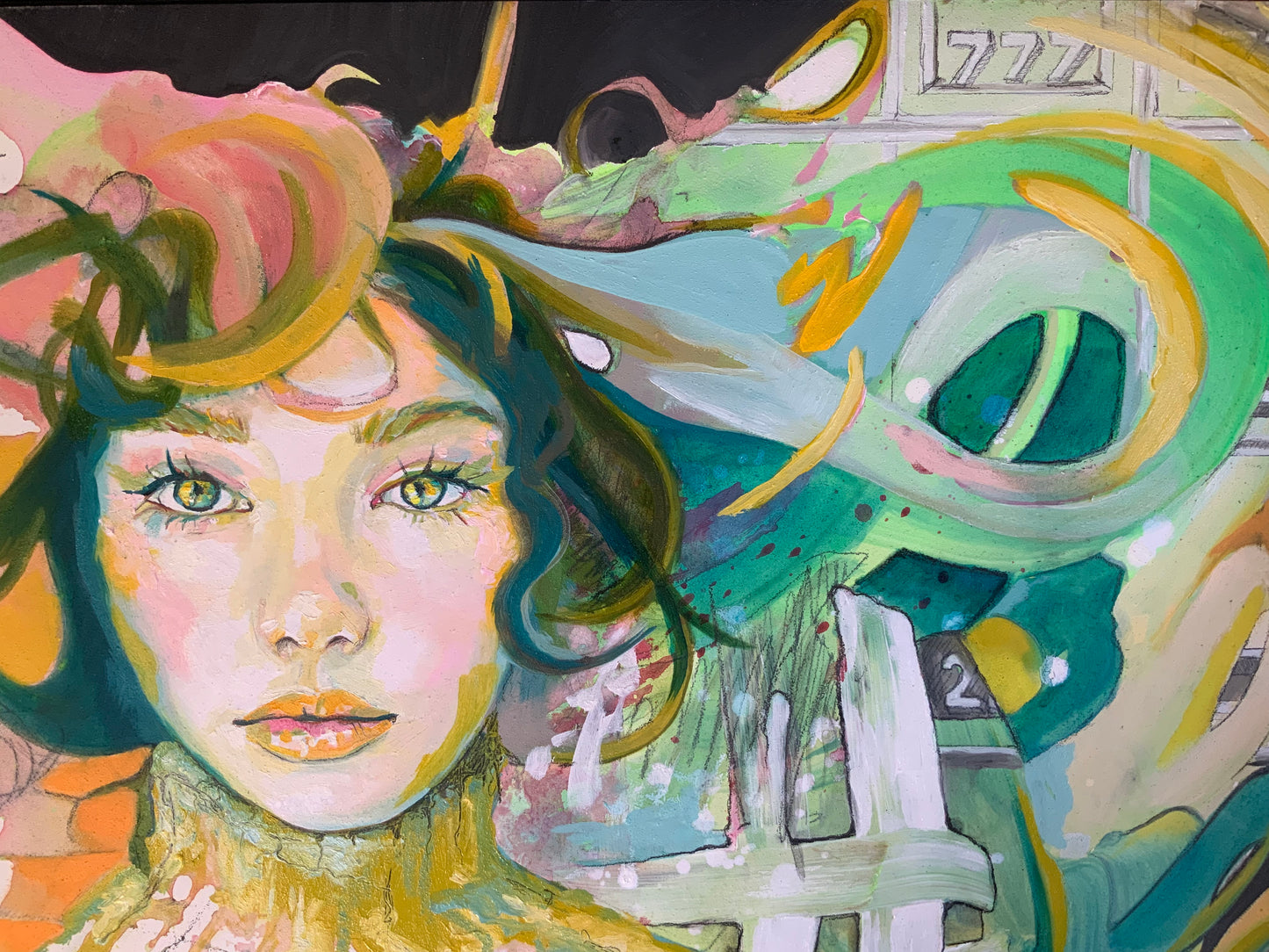 Original Oil Painting - ‘Peace amongst Chaos’