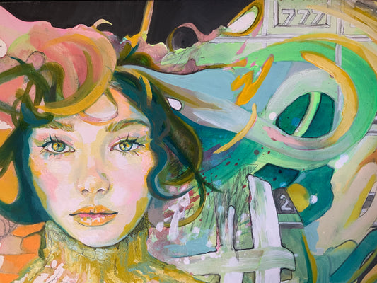 Original Oil Painting - ‘Peace amongst Chaos’