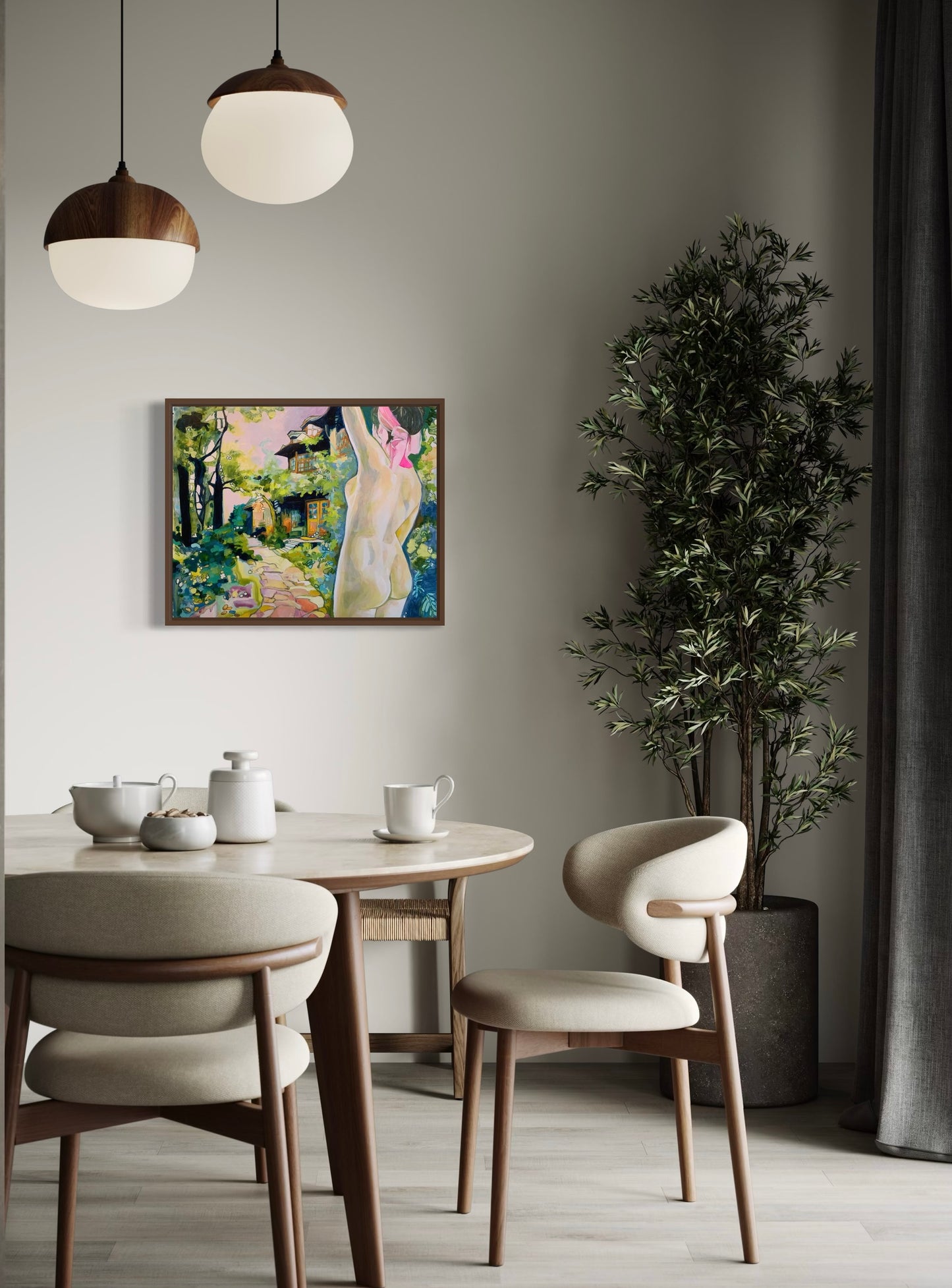 Oil Painting - "Vulnerability Path"