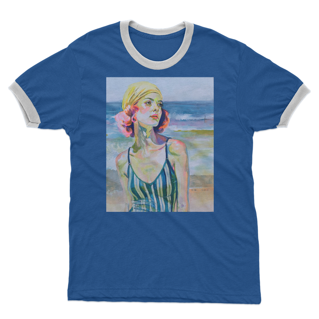 Did the Ocean Change too Adult Ringer T-Shirt