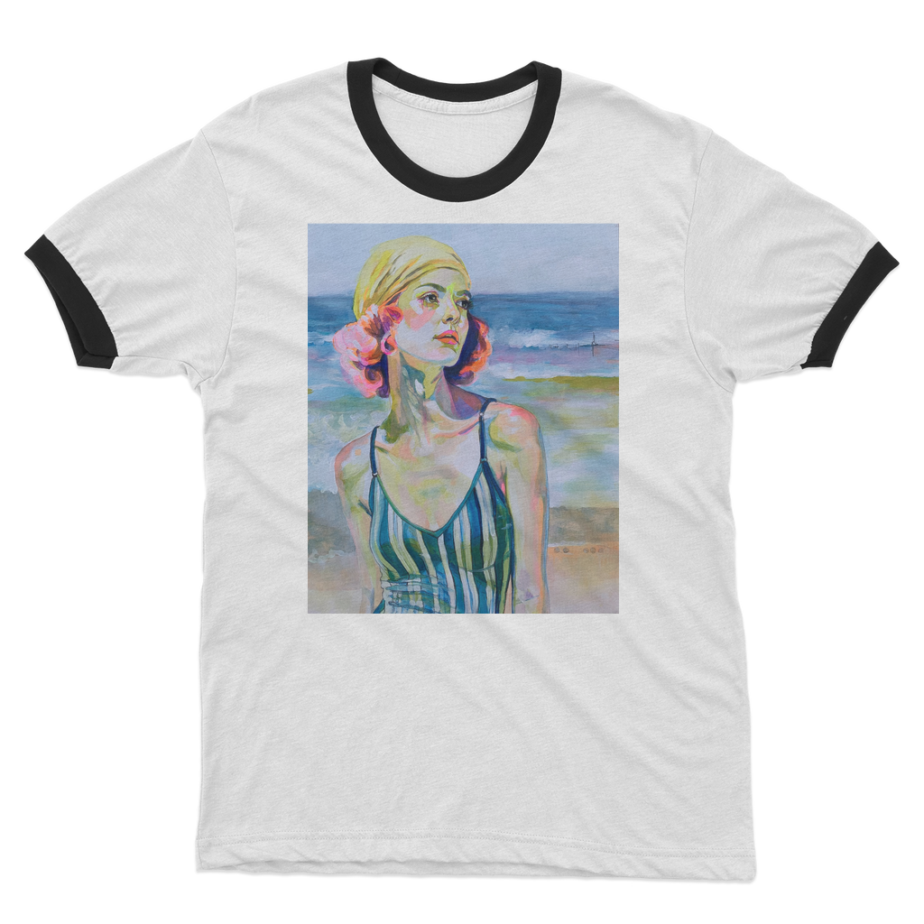 Did the Ocean Change too Adult Ringer T-Shirt
